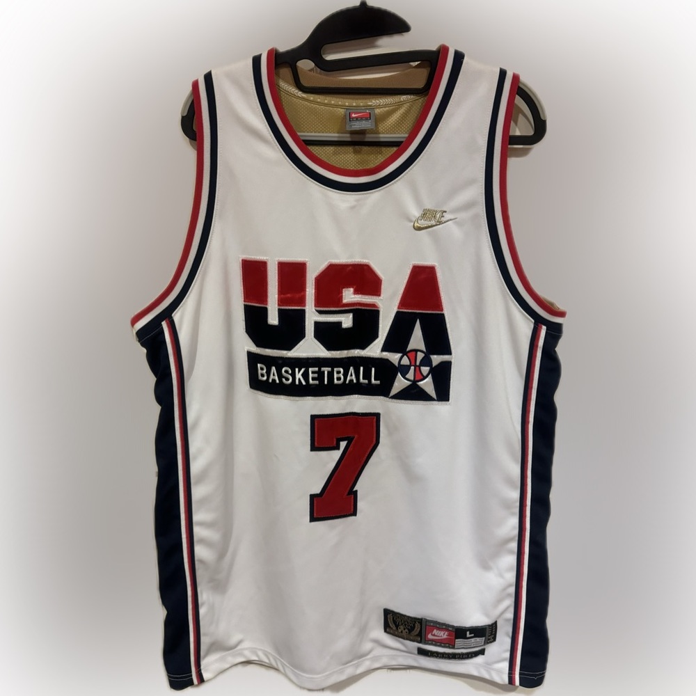 Larry Bird Team USA Basketball Jersey Replica Size L